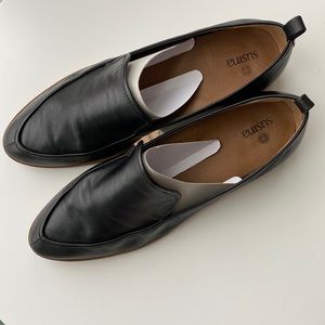 Susina loafers black leather